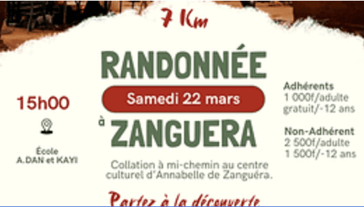 Randonnée de 7km