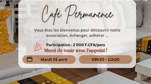 Café Permanence au Sunset