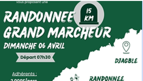 Randonnée grand marcheur