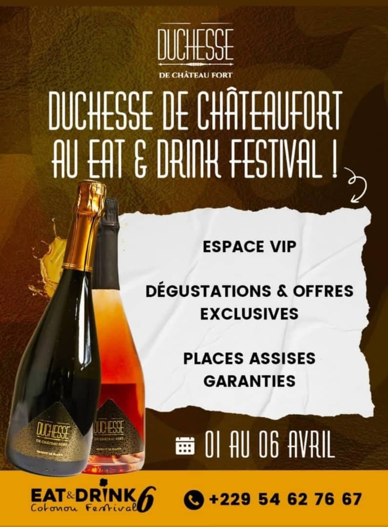 Duchesse de châteaufort au eat & drink festival