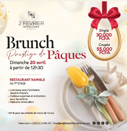 Brunch Prestige de Pâques