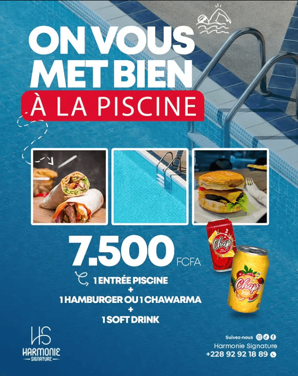 ON VOUS MET BIEN A LA PISCINE