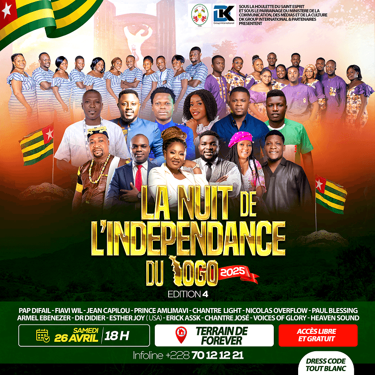 LA NUIT DE L'INDÉPENDANCE DU TOGO 2025 - ÉDITION 4