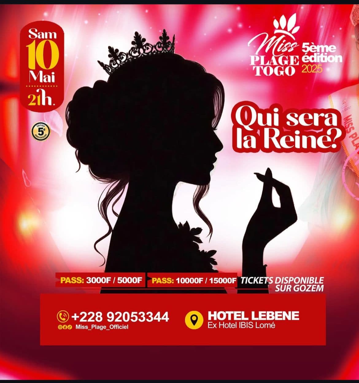Miss plage Togo