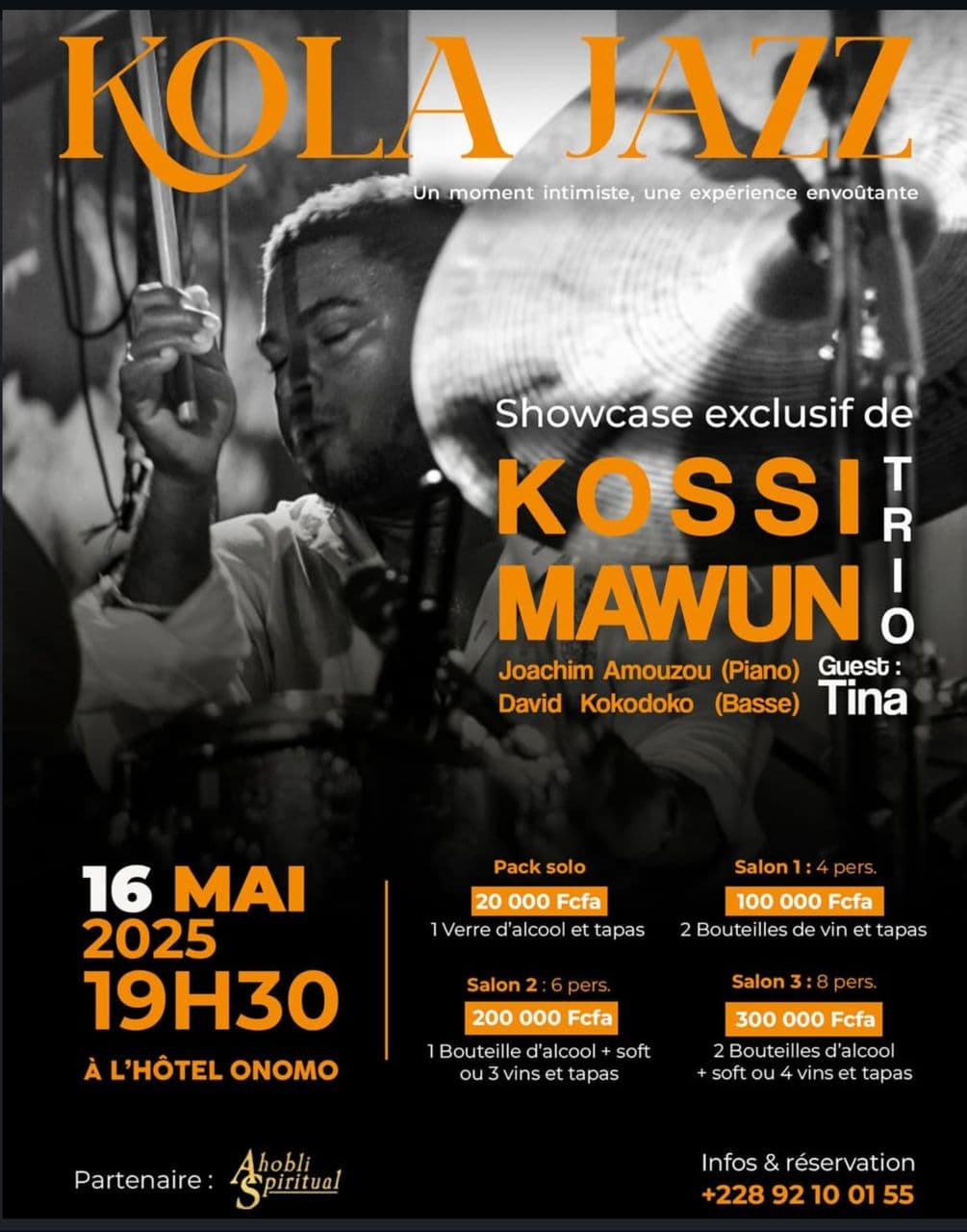 La soirée jazz de O'kuumba