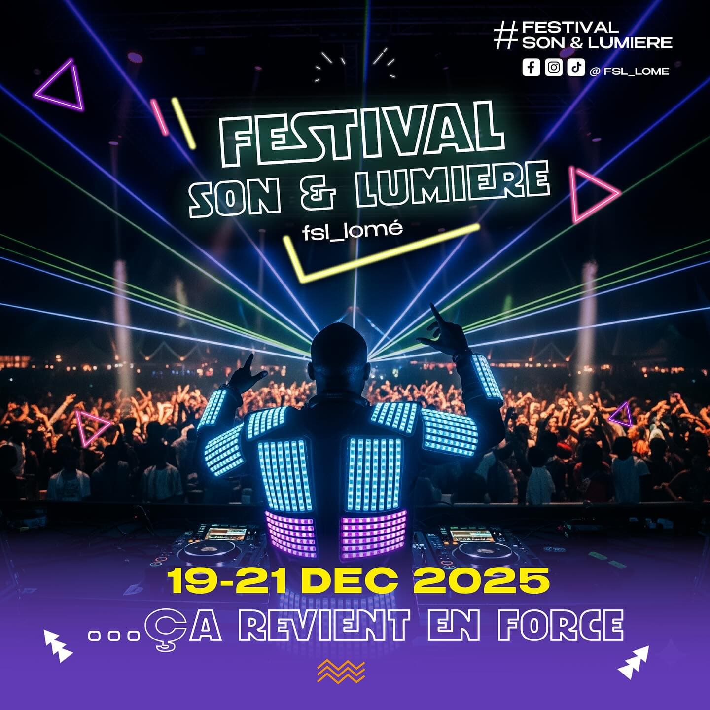 Festival Son et Lumière - Lomé 2025